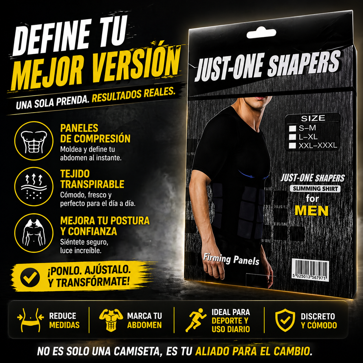 Camiseta Faja para hombres
